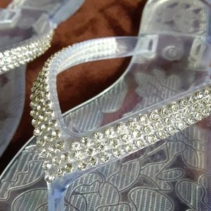 |3/$30| Rhinestone Sandals